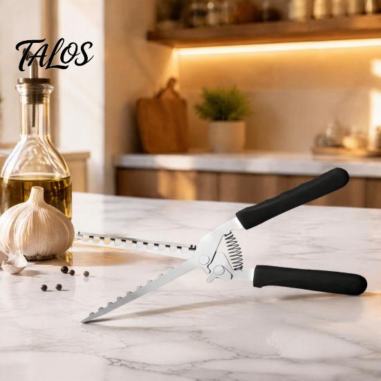 Professional Meat Membrane Remover Rib Tool, Stainless Steel Peeler with Grilling Accessories for Ribs Anti-slip Handle, Manual Preparation