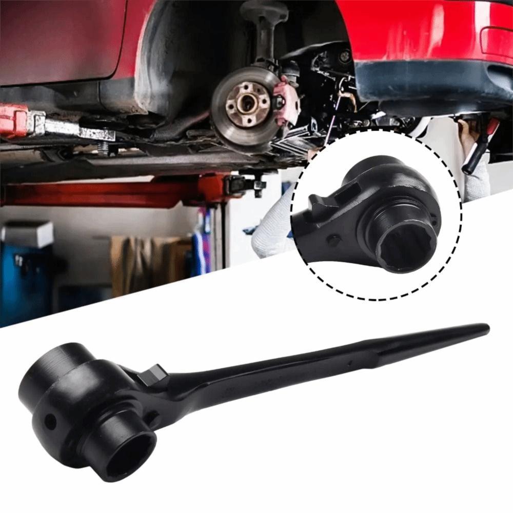 Quick Release Mini Ratchet Wrench Square Drive Head Bidirectional Ratchet Spanner  Hand Tool