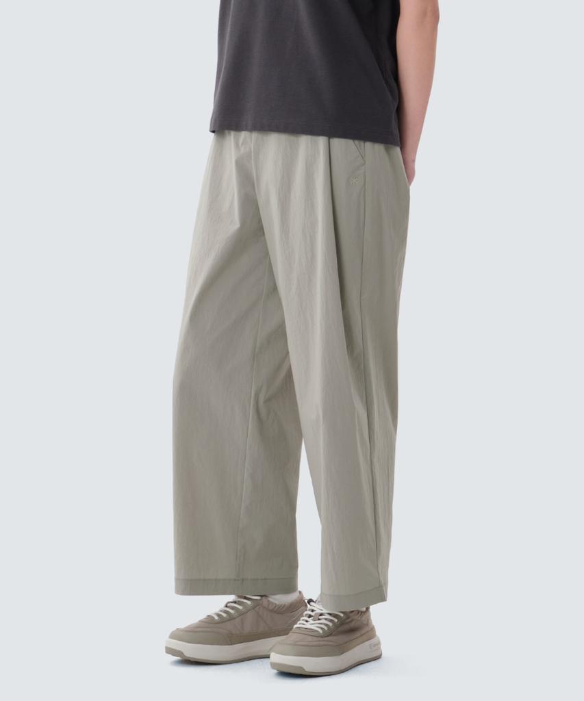 SNOWPEAK APPAREL Root Women'S Semi-Wide Pants (S25Mwrpt22) Fog Gray