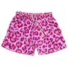 Sommershorts Leopardenmuster Strandhose Klassische Blumen-Fitnessshorts Sporthosen Basketball-Trainingsshorts