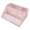 Staubdichter Aufbewahrungsorganizer Acryl Rosa Fach Marmorstruktur Wimpernzubehör-Organizer