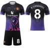 2025-26 Man Utd blauw-paarse leeuw speciale editie #17 Garnacho #16 Yoro Voetbalshirts
