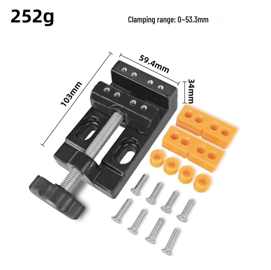 Aluminum Alloy Engraving Table Clamp for Jade, Olive, Walnut, and Bodhi Micro-Engraving