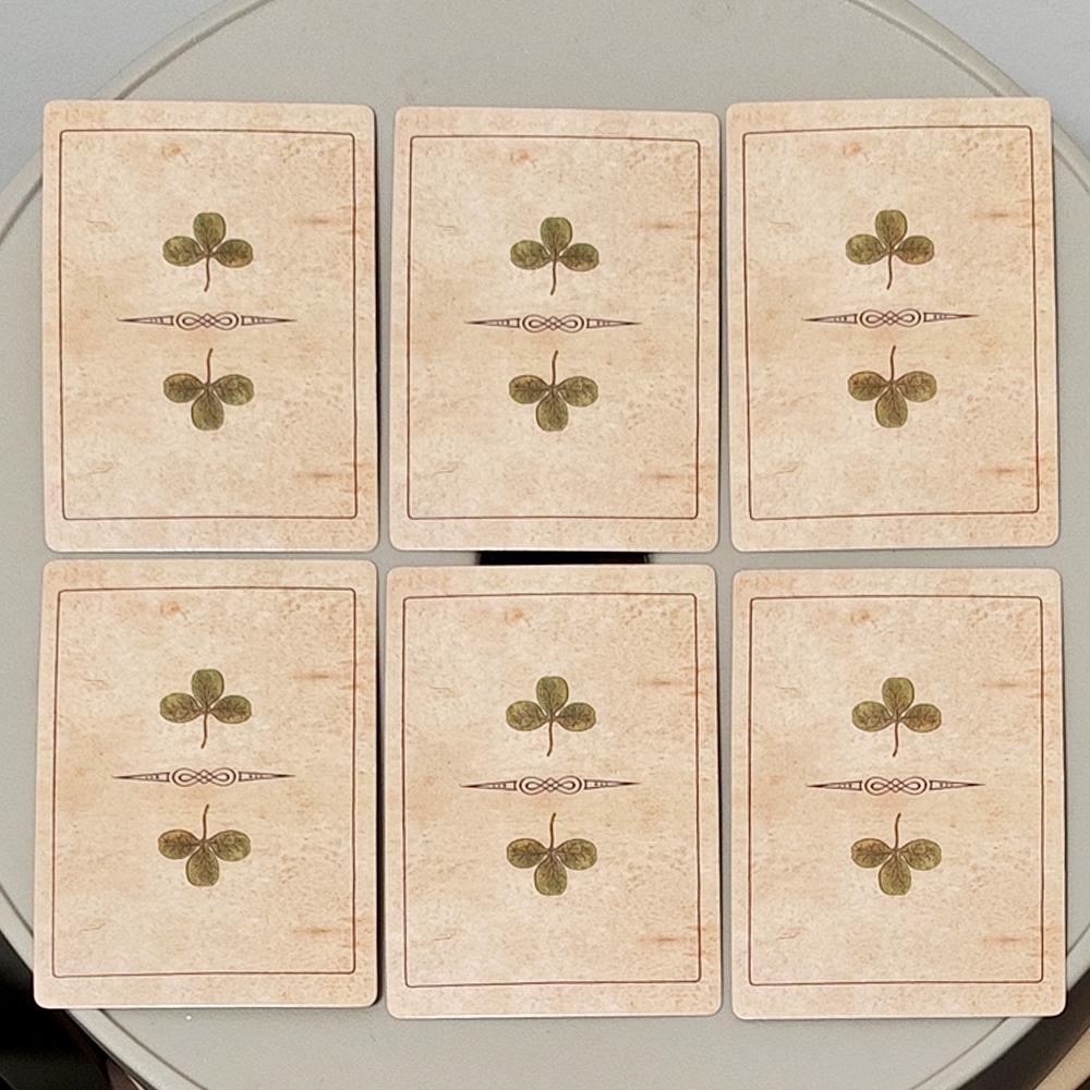 36 Card Fortune Telling Set Ur-Lenormand Oracle Cards Vintage 18th Century Divination Deck
