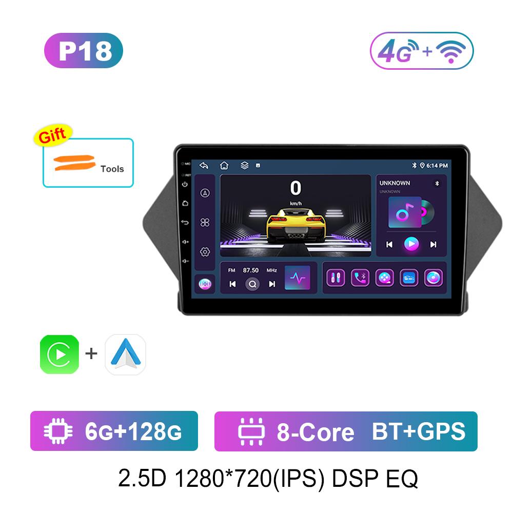 9 Inch for Honda Acura MDX YD2 2 II 2006 - 2013 Car Radio Multimedia Player Android OS BT 4G Carplay DSP Stereo WiFi Auto Tools