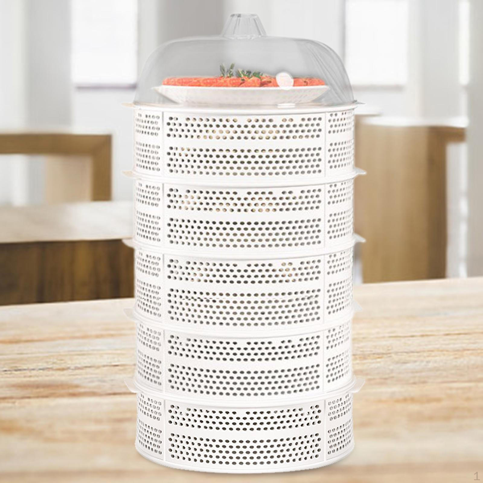 

Держатель для овощей, решение для штабелирования и хранения 6 Layer White