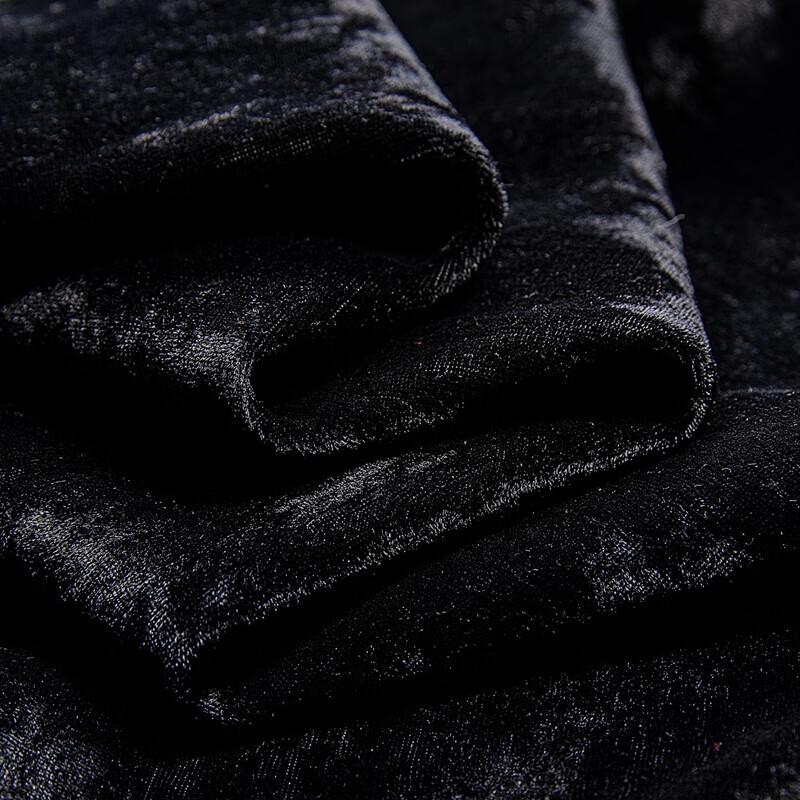 Women's Solid Color Retro Drapey Wide-Leg Warm Pants