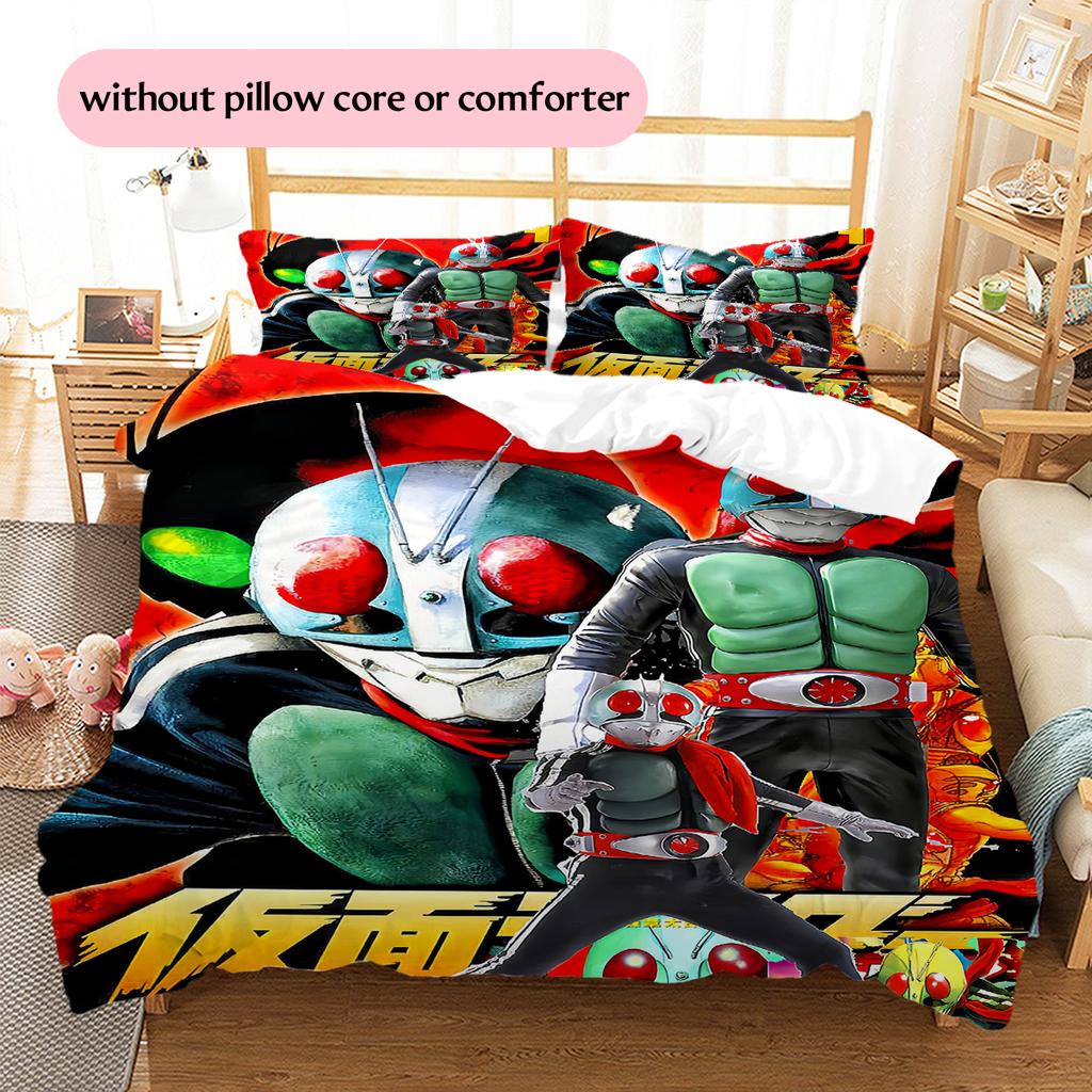 Battle Scene Art Bedding Set, Dynamic Hero Print Bedroom Decor, Fashionable Household Gift.chl