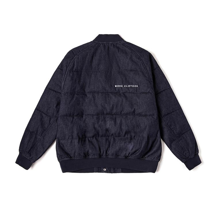 Lee FW24 Letter Comfortable Duck Down Zipper Baseball Collar High Street Down Jacket Men outerwear LMT0078405FQ00F898L00