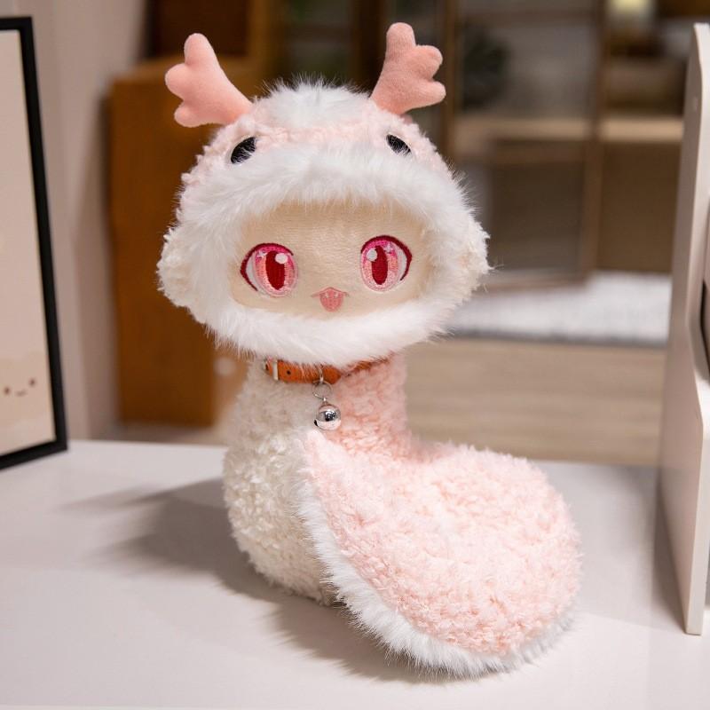 Plush Snake Vibrant Toy Cute Baby Snake Doll With Pp Cotton Perfect For Gifts