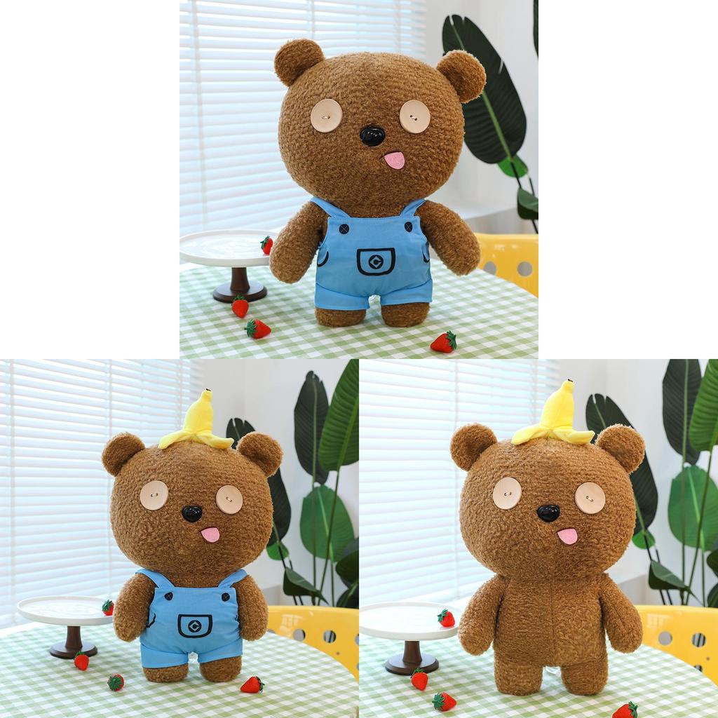 Kuscheliger Tim Bär Plüschtier für Kinder Weiches Cartoon-Tier Geschenk