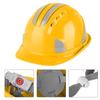 Worker Construction Site Protective Cap Ventilate ABS Hard Hat Reflective Stripe Safety Helmet