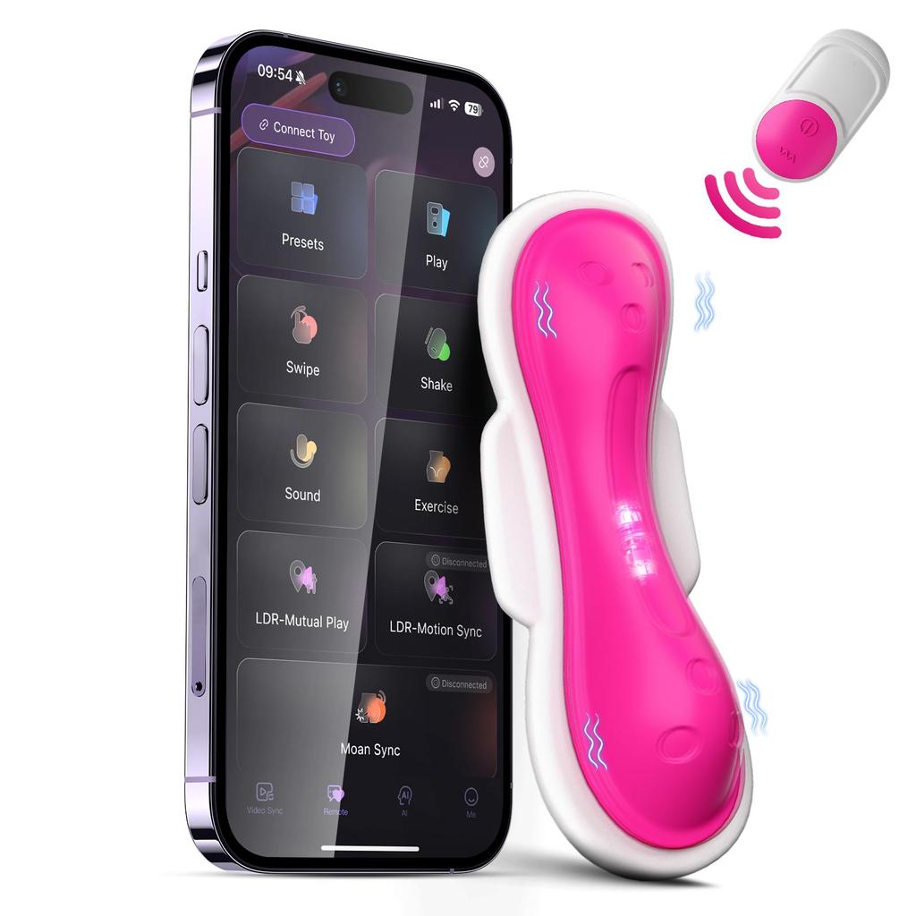 Wearable Panty Vibrator Adult Sex Toy for Women Clit Clitoral Stimulator 7 Vibration Remote App Control Sexy Toy for Women dildo