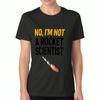 Raketen Missionskontrolle Damen Baumwoll T-Shirt, Premium Baumwolle Grafik, Bei Verlust Kontakt zum Missionskontrollzentrum Print, Langlebig, Lässig Und Modisch