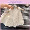 Charming Summer Girl's Outfit Set Featuring Stylish Sleeveless Top And Shorts For Ages 3 To 8