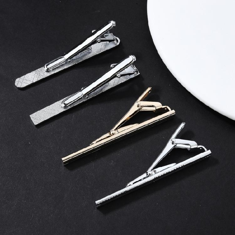 4PCS Men Neck Tie Clip for Formal Occasion Business Conference Giftbox Tie Clip