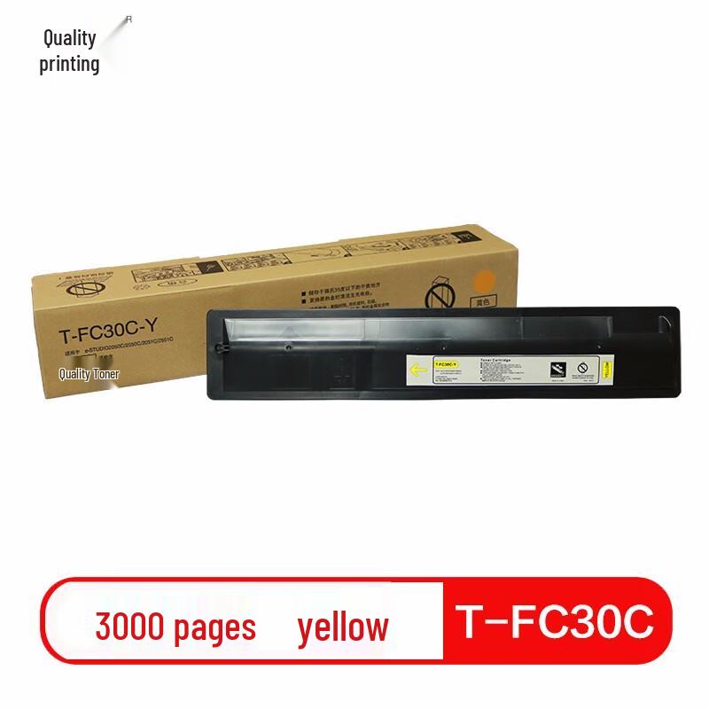 Compatible T-FC30C Toner Cartridge for Toshiba e-STUDIO Printers