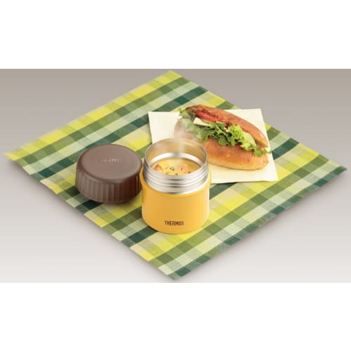 THERMOS Vacuum Insulated Food Container, 0.27L, Pumpkin, JBI-271 PUM