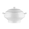 Double-Handled Ceramic Cantonese Stew Pot with Lid - Large Soup Bowl for Household or Hotel Use