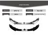 BMW X6 G06 LCI 2023+ M Sport Front Bumper Kit with Front Lip Splitter