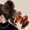 4 Farben Bananen Haarspange Schildpatt Verdrehte Pferdeschwänze Haarkralle Leopard Rutschfeste Klemme Damen Haaraccessoires für Dutts Hochsteckfrisuren