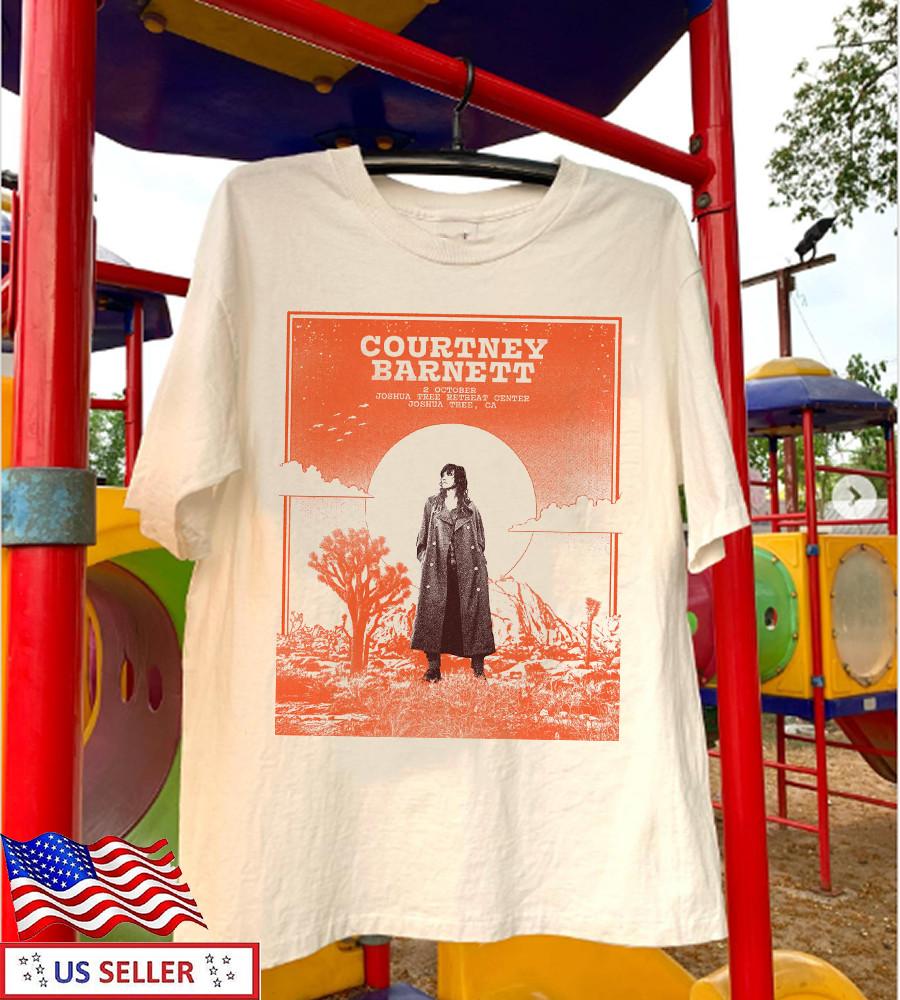 Courtney Barnett Live In Joshua Tree T Shirt Size S-5XL Unisex T-Shirt