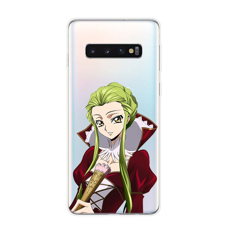 Anime Code Geass Lelouch Silicone Cover For Samsung Galaxy S21 S20 FE Ultra S10 S10E Lite S9 S8 S7 Edge Plus Phone Case