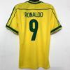 1994-04 Classic Retro Brazilian Jersey No. 9 and No. 10 Ronaldo Jersey Quick-drying Breathable Football Jersey