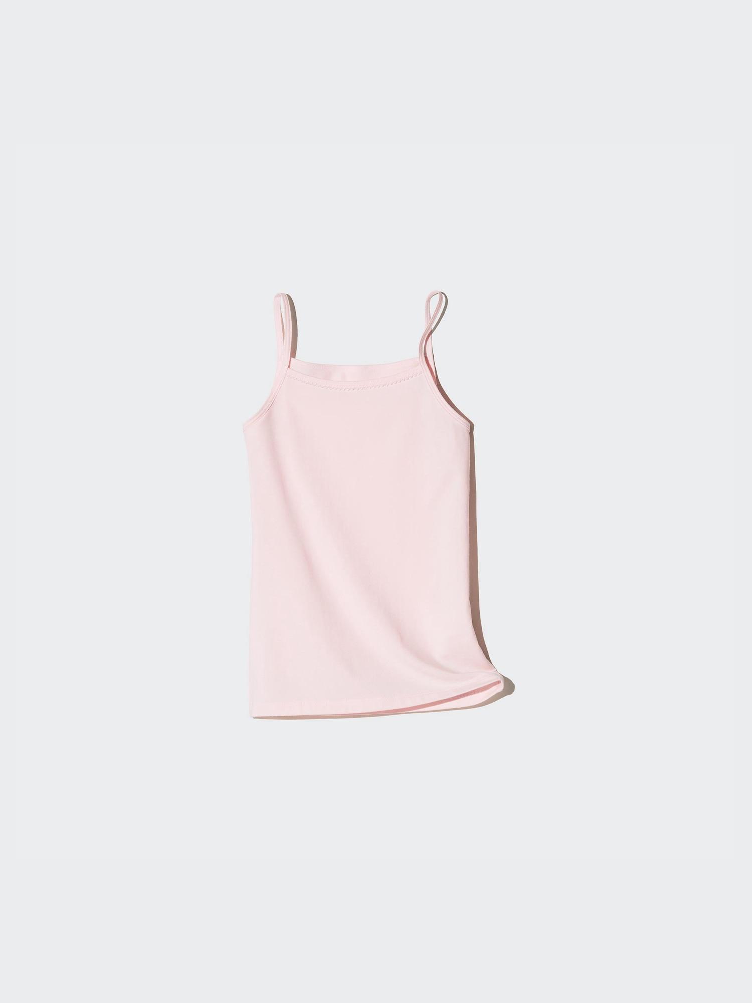

Uniqlo Майка из смеси хлопка Airism для девочек 10 PINK/KIDS 160