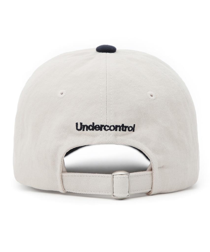Eondeokeonteulol Four Seasons Cotton Logo Embroidered Basic Soft Top Unisex Ball Cap Uc / Washed B B / Navy Mix