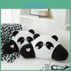 Süßes Panda-Plüschkissen mit besticktem Tiermotiv für Wohnzimmer-Komfort