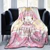 1pc, Sanrio Charming Bunny Home Decor: Cozy Flannel Blanket for Bedroom, Living Room, Travel, Camping, Car, Beach, Office Naps – Perfect Gift & Outdoo