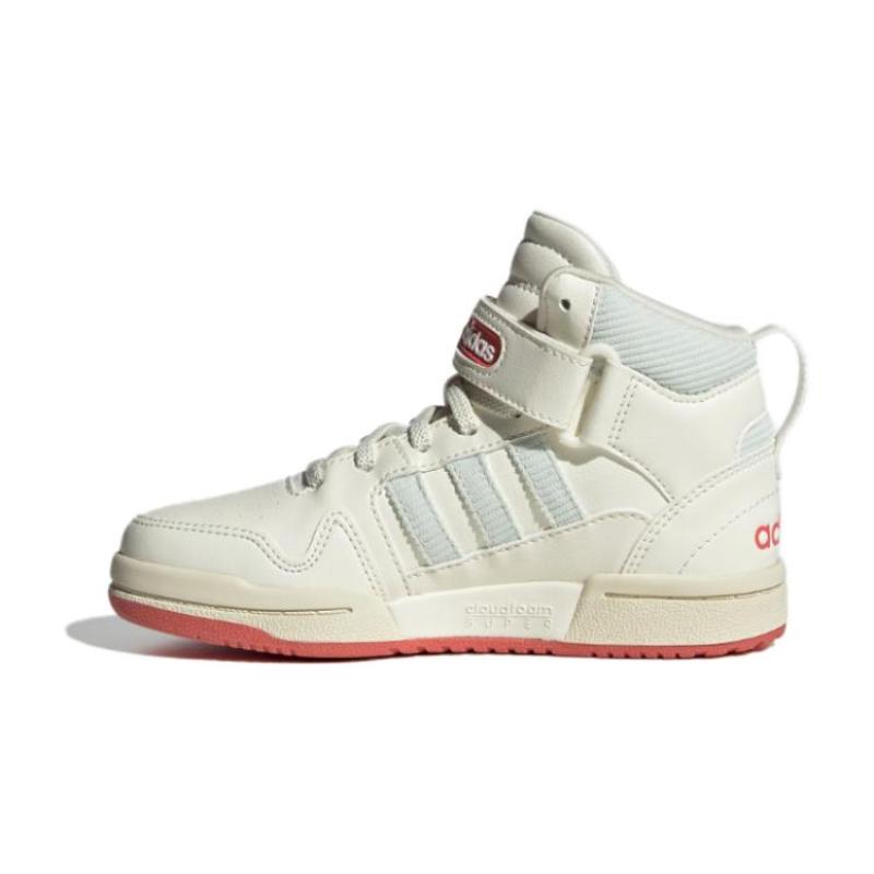 

Adidas Neo Postmove MID CNY EL Slip-Resistant Mid-Top Kids Skateboarding Shoes White Kids Sneakers ID1145 36.5 белый