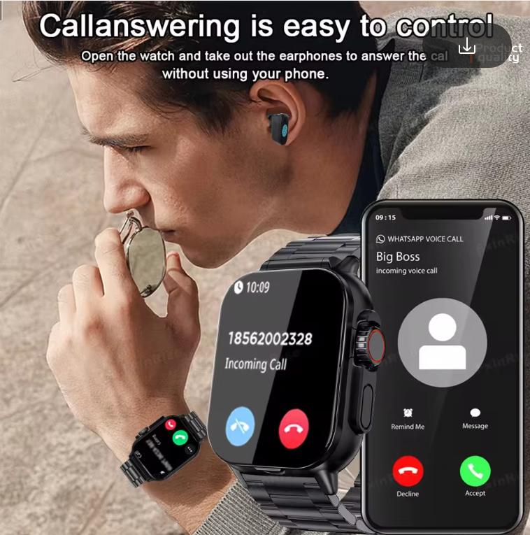 Smart Watch Reloj Xiaomi Con Auriculares Xiaomi Reloj Inteligente