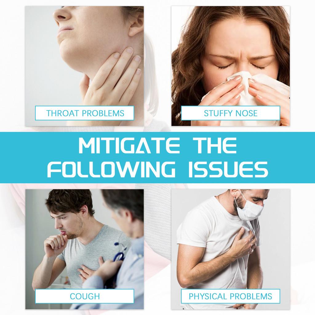 Eelhoe Nose Strips Effective Relief For Nasal Congestion And Throat Dryness 10pcs