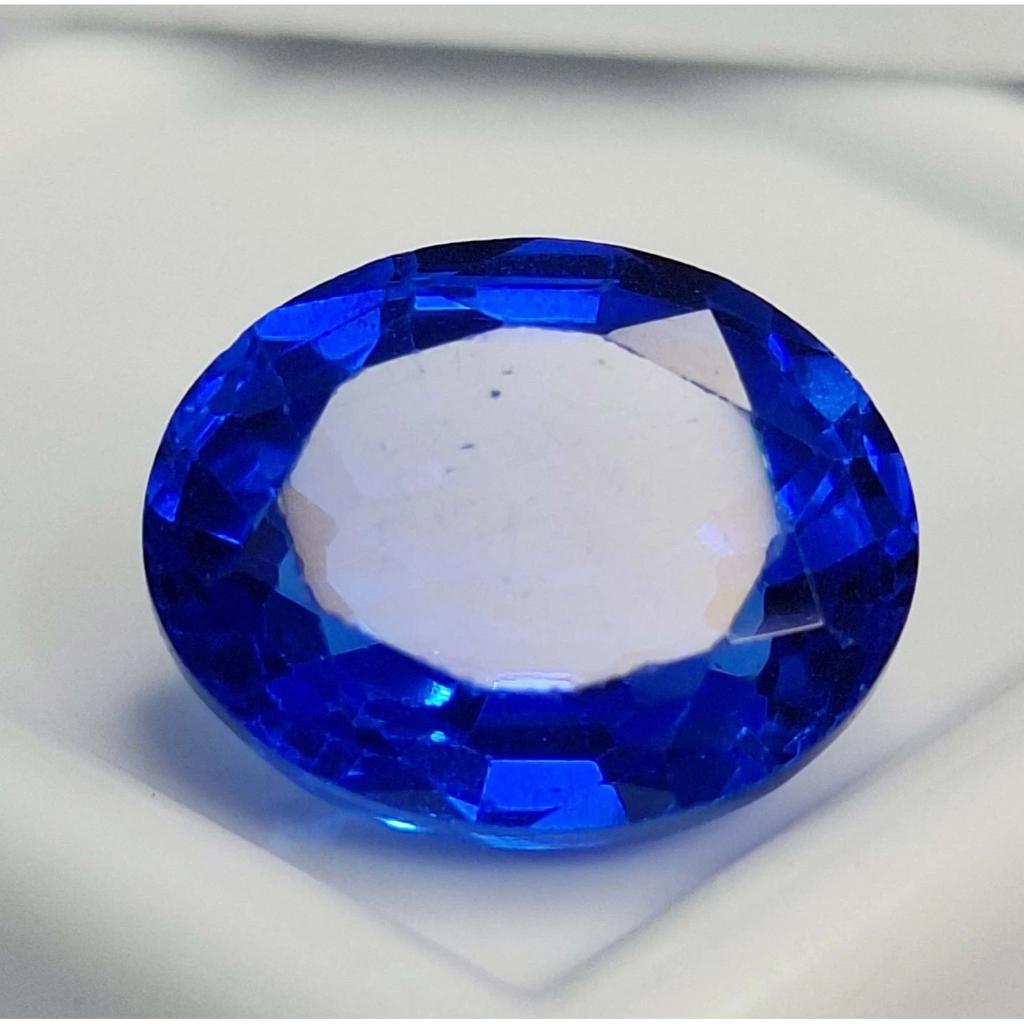 6-8 Ct Natural Royal Blue Sapphire Round Cut Stunning Certified Loose Gemstone