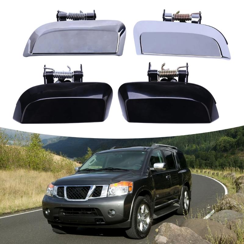826067S004 Rear Exterior Door Handle Service Part, ABS Pull Handle with Select Vehicle Fitment for Door Repair
