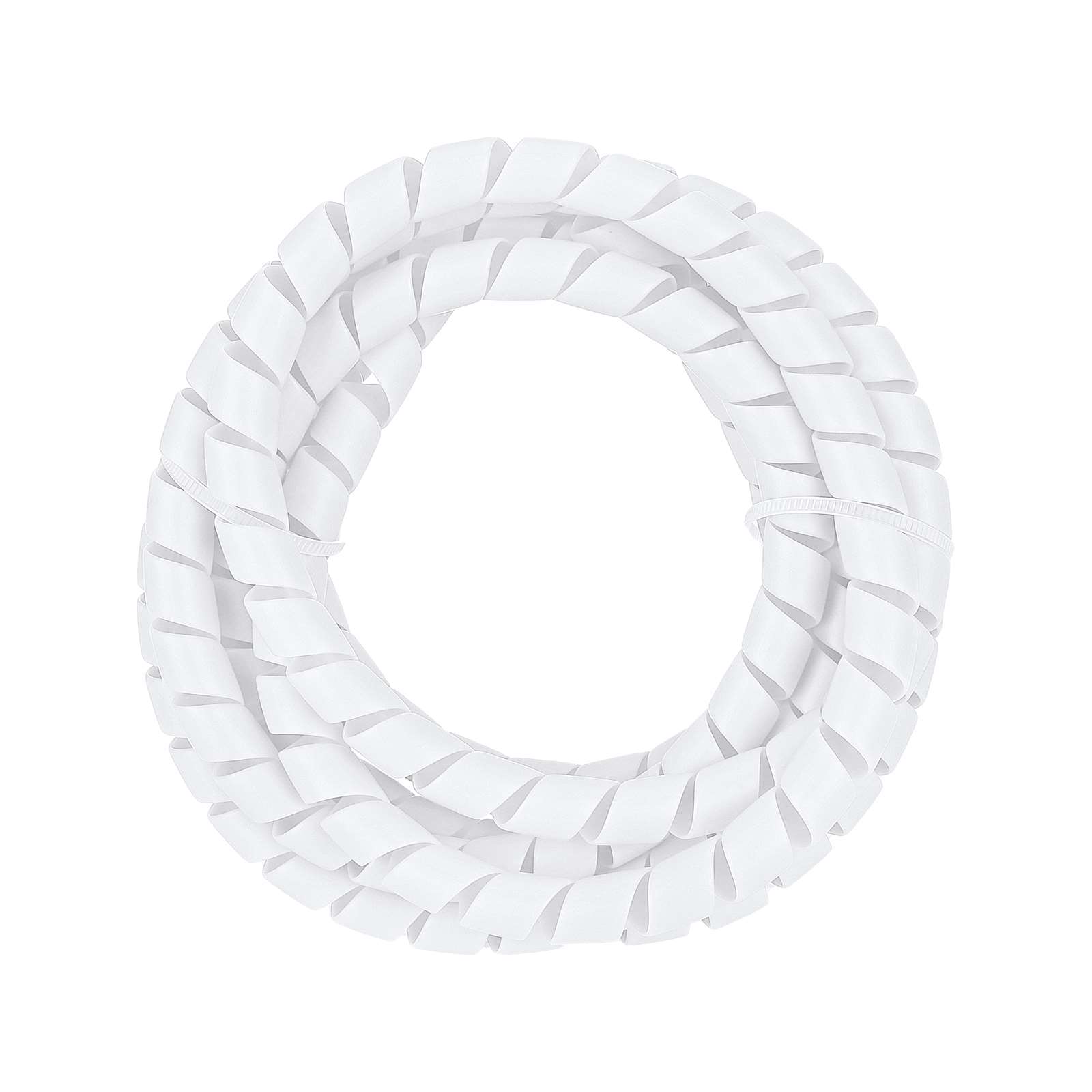 

Спиральный кабель 8 мм x 2 м, органайзер для намотки проводов, органайзер для тормозного кабеля для электрического скутера, полипропиленовая проволока белый