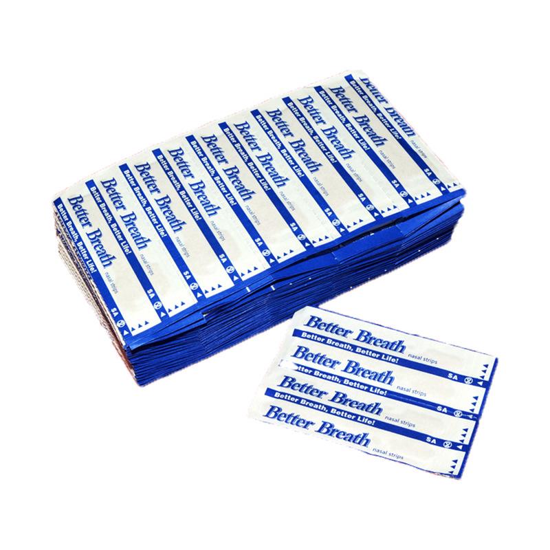 

Better Breath Nasal Strips: 55*16 Non-Woven Anti-Snoring Patches