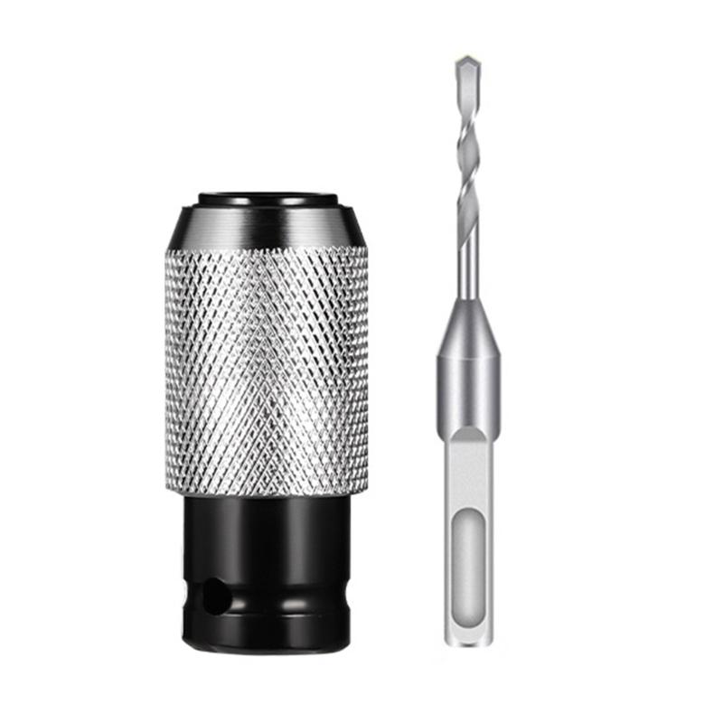 Multipurpose Drill Socket Adapter Converts Electric Wrench To Hammer Conversion For Power Tool And Ratcheting Wrenches
