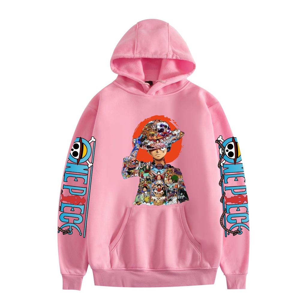 ONE PIECE Anime Hoodie Student Sweatshirt Long Sleeve Men Women Hoodies Harajuku Streetwear Pullovers Fashion Clothes