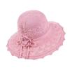 Summer Straw Beach Hat for Women UPF 50 Floppy Wide Brim Sun Protection Hat Foldable Travel Bucket Hat