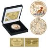 2022 commemorative medal, Year of the Tiger gold and silver coins, metal crafts