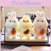 Adorable Pp Cotton Plush Animal Keychain Cute Brown Teddy Bear Bag Charm