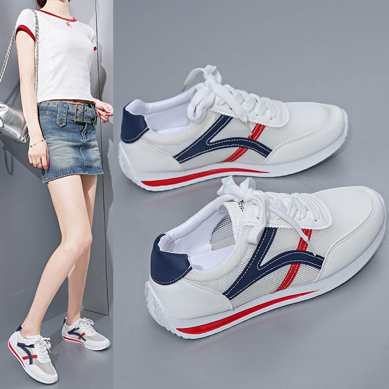 Fashion 2025 Breathable Women's Shoes New Fashion Outdoor Flats Casual Sneakers Shoes Matching Comfortable Women Sports Shoes