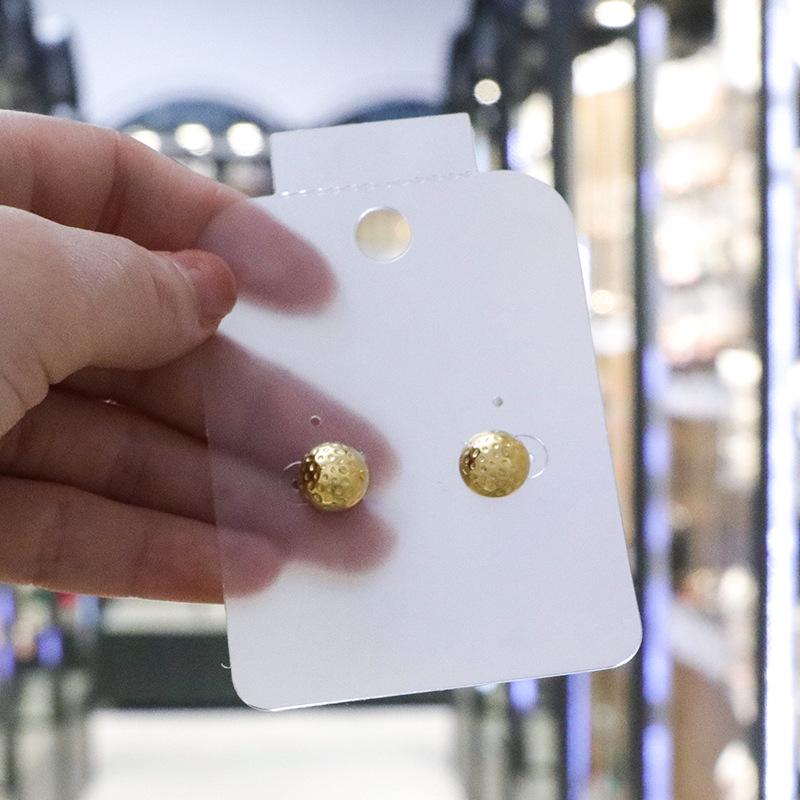 Luxurious Four-Leaf Clover Stud Earrings: European-American Style, Fashionable and Unique Design for Women