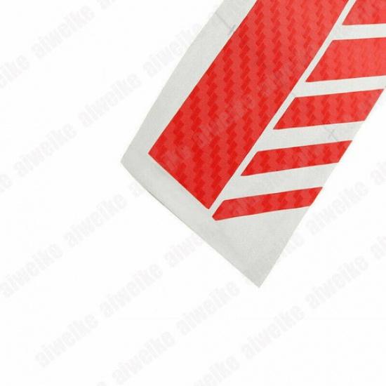 Pair Carbon Fiber 5D Rearview Mirror Decor Sticker Accessories For Ford Explorer