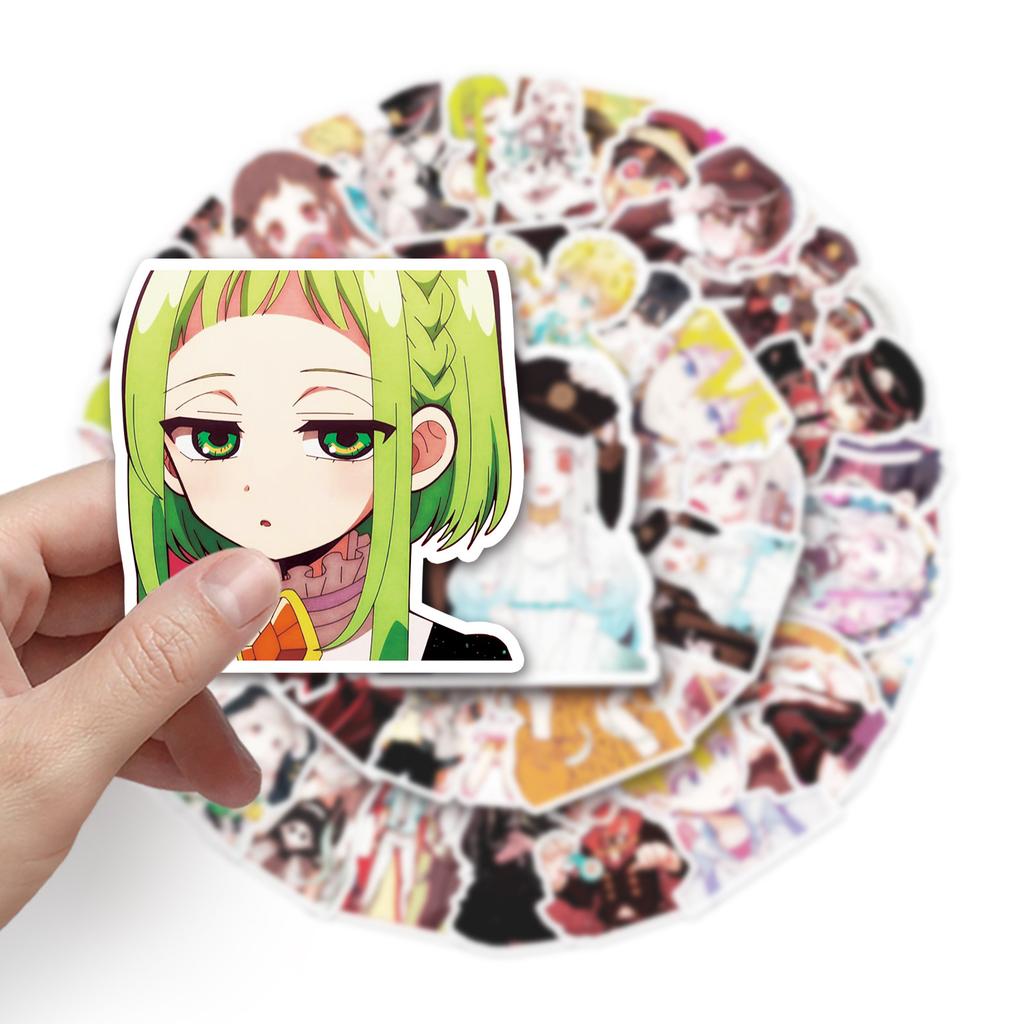 50 Anime DIY Graffiti Peripheral Suitcase Tablet Car Decoration Stickers