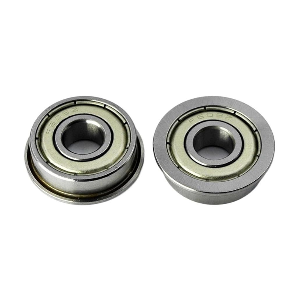 10pcs F608ZZ Flange Bearing 8 * 22 * 7mm F608Z 2Z Flanged Bearings 8 mm Inner Bore 3D Printer Bearing