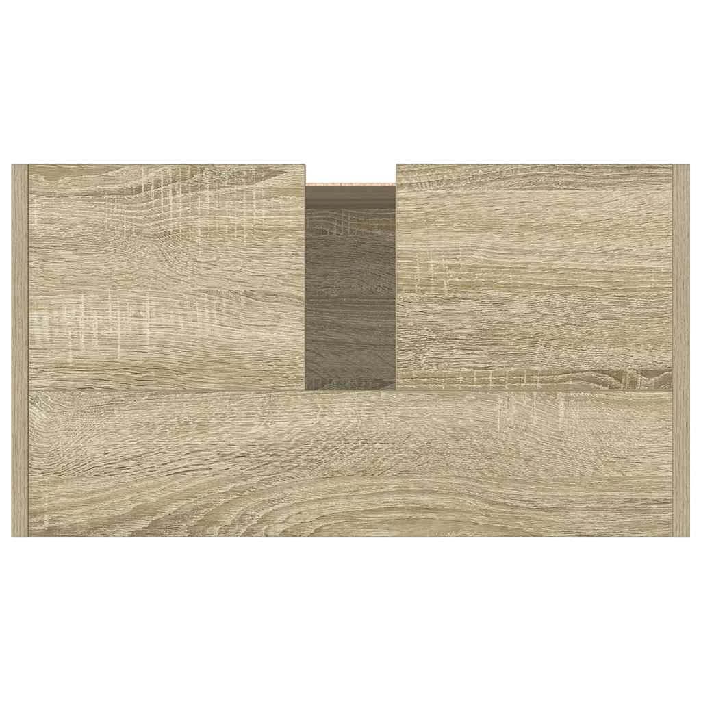 Vidaxl Badezimmerschrank, Sonoma-Eiche, 58X33X60 Cm